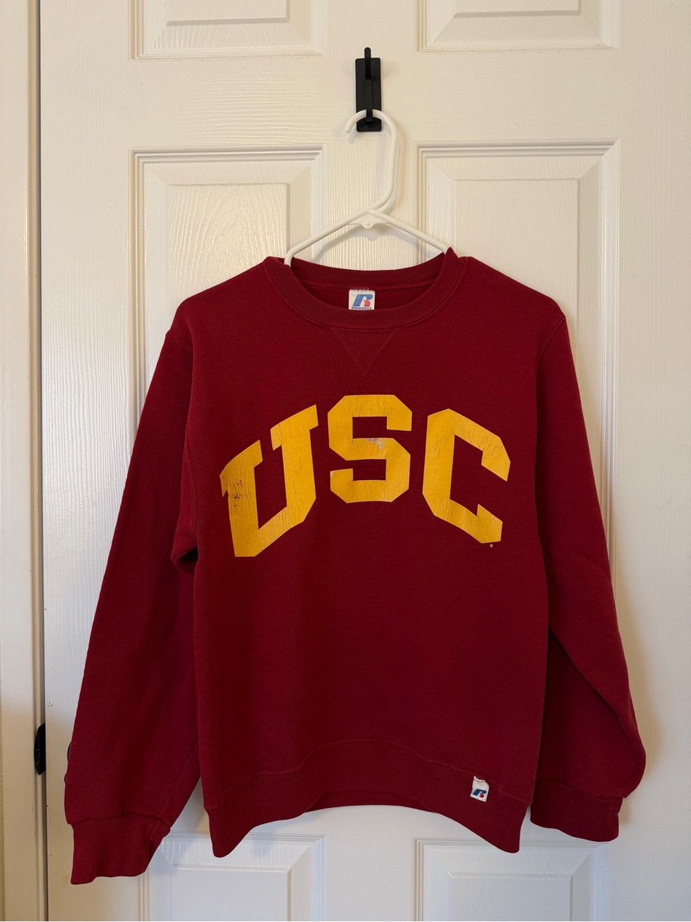 USC Crewneck Sweatshirt in Cardinal and Gold